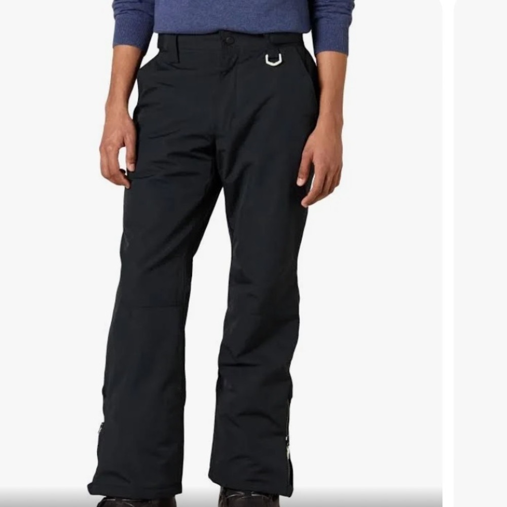Essentials Men's Insulated Water-Resistant Snowboard Ski Pants small in box 2